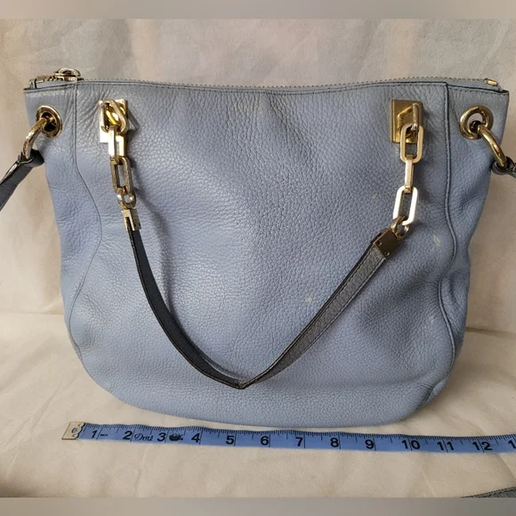 Henri Bendel Leather Shoulder Bag, Rehabbed - Picture 12 of 14